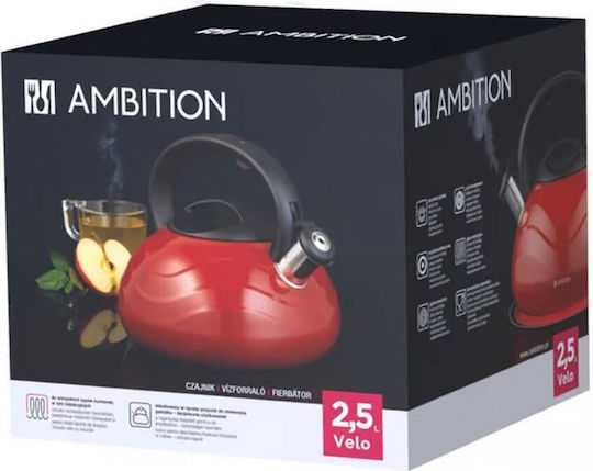 Ambition Βραστήρας Ανοξείδωτος 2500ml