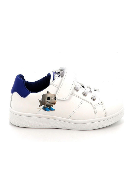 Casual Sort Italian Brainrot Παιδικά Sneakers με Σκρατς Λευκά