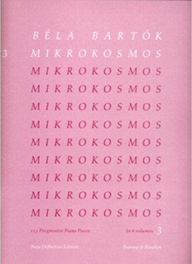 Bela Bartok Mikrokosmos Iii