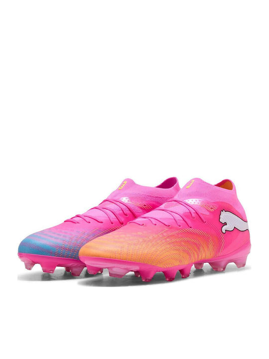 PUMA Future Football Shoes with Cleats FG/AG Orange