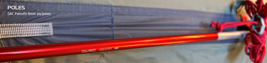 Robens Chaser 2 LW Σκηνή Camping Τούνελ Ορειβασίας Λευκή με Διπλό Πανί 3 Εποχών για 2 Άτομα Αδιάβροχη 2000mm 225x165x95εκ.
