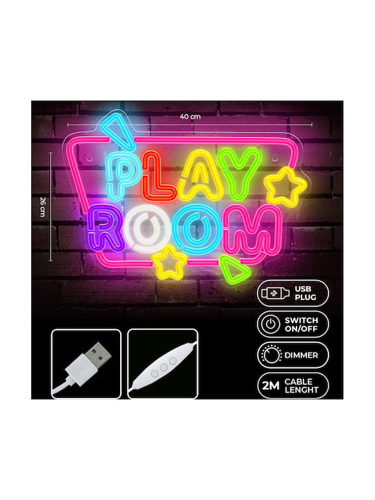 Forever Light Neon Dekoratives Tischlampen LED