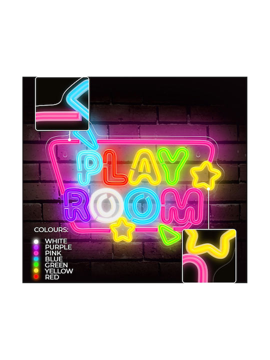 Forever Light Neon Dekoratives Tischlampen LED