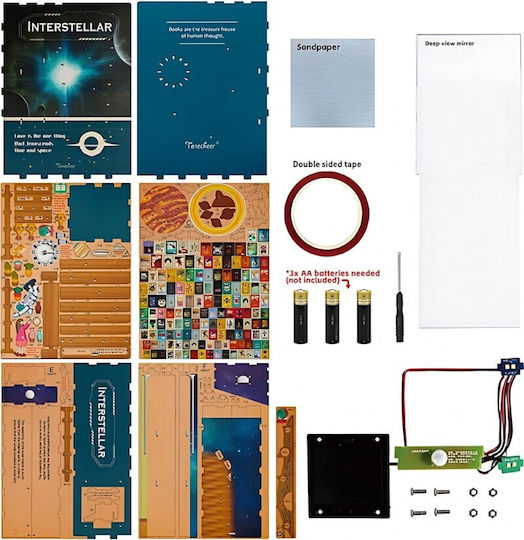 Tonecheer Παιχνίδι Κατασκευών Book Nook Kit Interstellar DIY