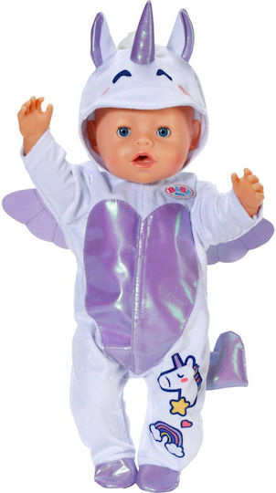 ZAPF Creation Baby Born Clothes Unicorn 43 cm