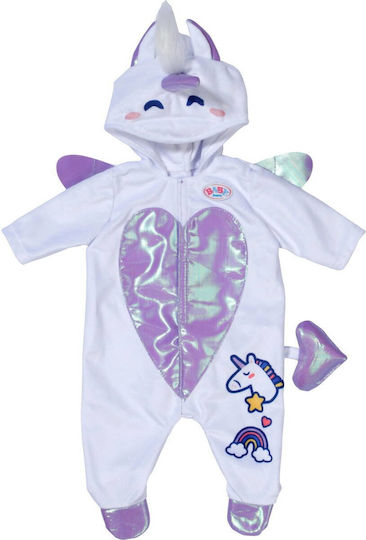 ZAPF Creation Baby Born Clothes Unicorn 43 cm