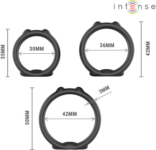 Intense Set Cock Rings D-245148