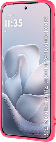 Techsuit Softflex Motorola Edge 70 Fusion Hot Pink