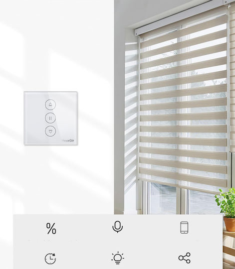 Recessed Wall Switch Wi-Fi Rolling Shutters