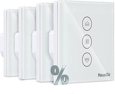 Recessed Wall Switch Wi-Fi Rolling Shutters