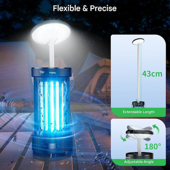 Lamp Aparat Electric Anti-Insecte de Interior cu Lumini LED B0GCF74BRH