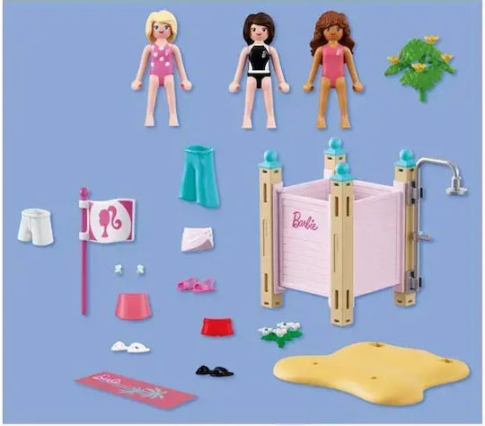 Playmobil Barbie Dusch- und Strandwechselstation für 4+ Jahre