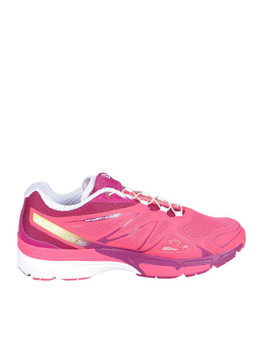 Botine Pentru Femei Hot Pink-Mov-Alb