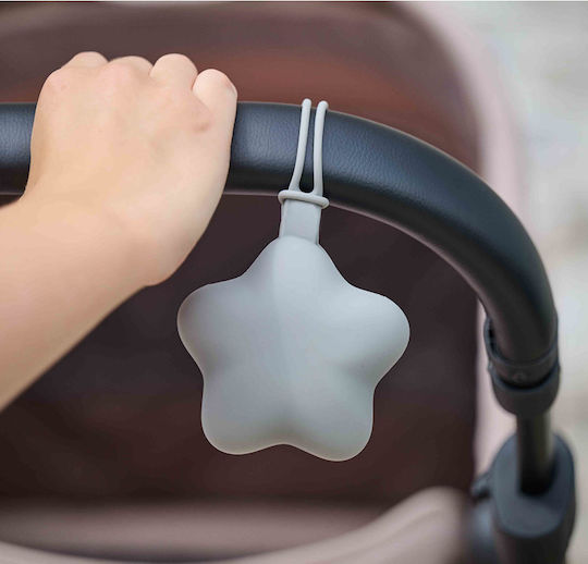 Dooky Pacifier Case Silicone Gray