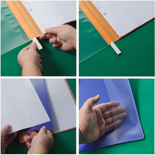 Project Folders Document Organizers Up To 30 A4 Sheets Colorful 12 Pcs