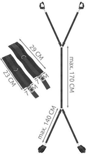 La Lolita Amsterdam BDSM Kit σε Κόκκινο Χρώμα