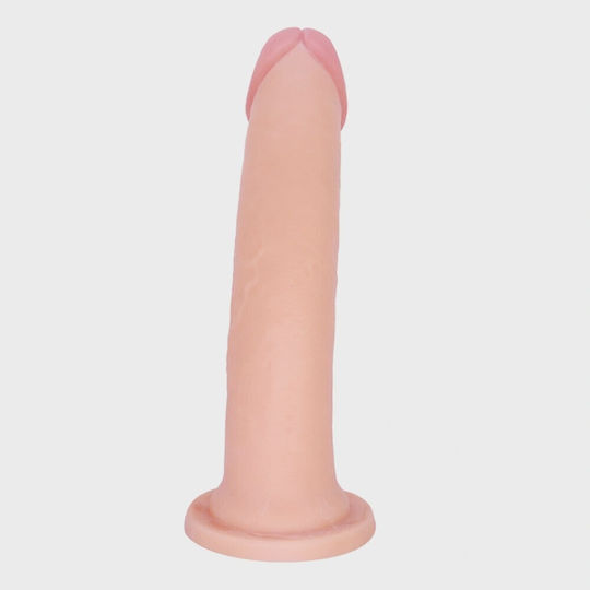 STD Ρεαλιστικό Dildo με Βεντούζα Flesh