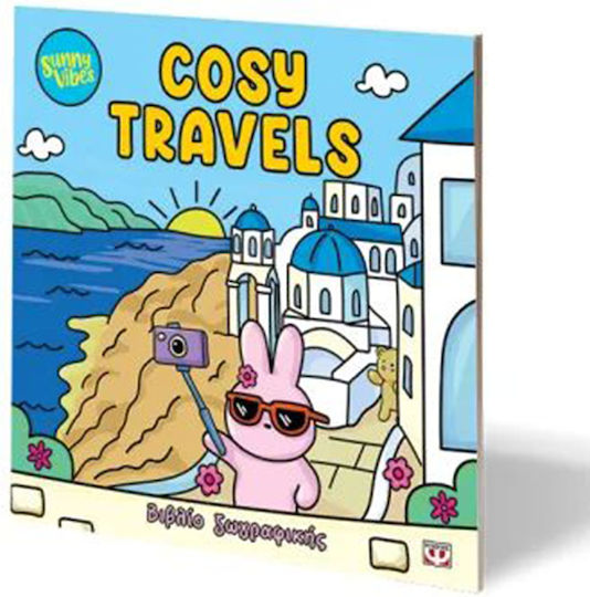 Sunny Vibes Cosy Travels - Colouring Book