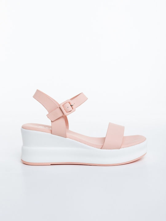 Damenplattformen Rosa