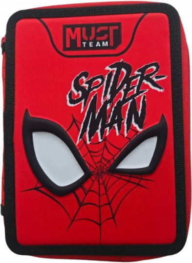 Penar Dublu Echipat 15x5x21cm Spiderman Roșu