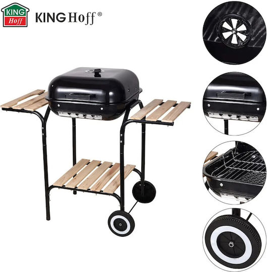 Royalty Line Rl-af3.1 Gesunder Kocher 1400w 3 Liter 5 Portionen Warmer Luft Schwarz