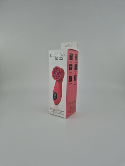 Passion Labs Mini Κλειτοριδικός Δονητής 9cm Ροζ