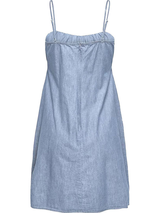 Alexis Καλοκαιρινό Φόρεμα Τζιν Light Blue Denim