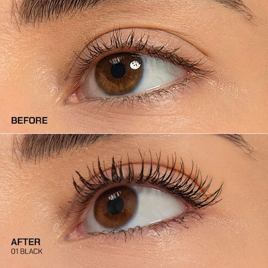 Radiant Twist Extreme Curl & Volume Mascara pentru Curling 01 Negru 14ml