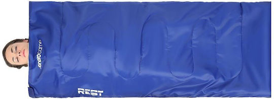 Royokamp Sleeping Bag Μονό Υπνόσακος Μπλε