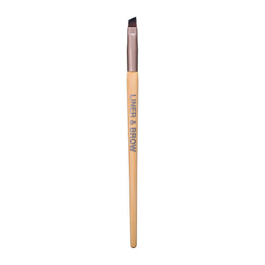 Seventeen Make-up-Pinsel für Augenbrauen aus synthetischem Haar Bamboo Handle