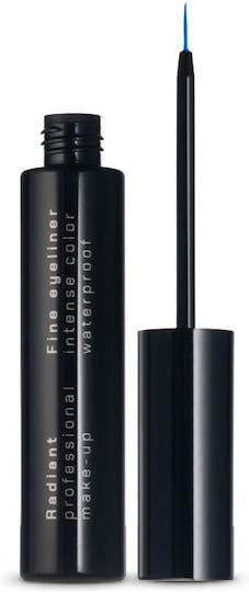 Radiant Fine Waterproof & Long Stay Liquid Eye Liner 08 Electric Blue 5ml