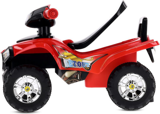 Sun Baby Ride On για 12+ μηνών με Ήχους Κόκκινο