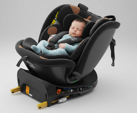 Buf Boof B-Joy Deluxe Столче За Кола i-Размер С Isofix Черно 0-36 кг
