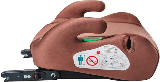 Buf Boof Hero Καθισματάκι Αυτοκινήτου Booster i-Size με Isofix Brown 22-36 kg