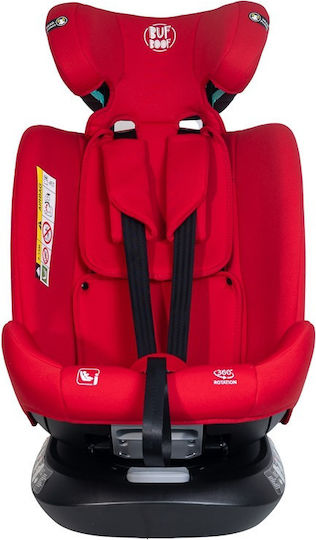 Buf Boof Saphir Deluxe Scaun Auto i-Size cu Isofix Roșu 0-36 kg