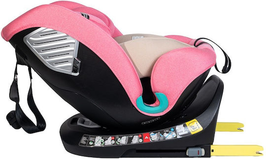 Buf Boof Saphir Deluxe Scaun Auto i-Size cu Isofix Unicorn Roz 0-36 kg