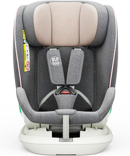 Buf Boof Platinum Deluxe Baby-Autositz i-Size mit ISOfix Rosa 0-36 kg