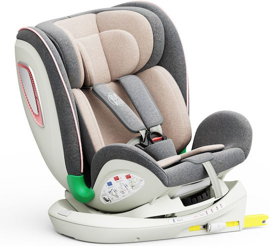 Buf Boof Platinum Deluxe Baby-Autositz i-Size mit ISOfix Rosa 0-36 kg