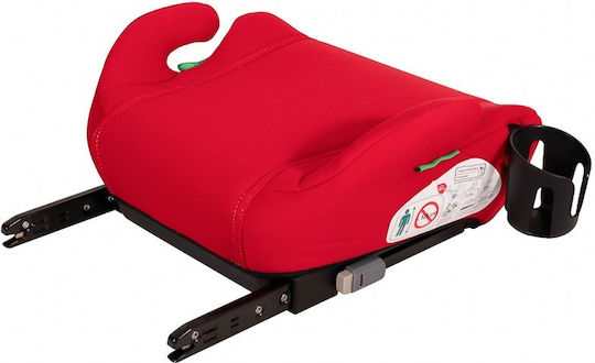 Buf Boof Hero Scaun Auto Booster i-Size cu Isofix Roșu 22-36 kg