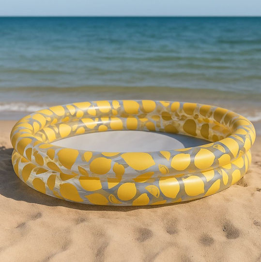 Swim Essentials Yellow White Lemon Copil Piscină PVC Gonflabilă