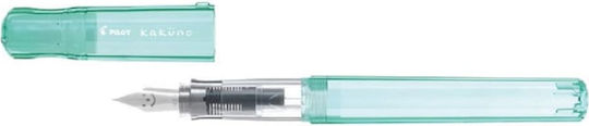 Pilot Πένα Γραφής Medium Διάφανη με Πράσινο Μελάνι