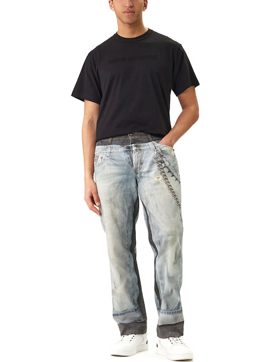 Herrenblusen Kurzarm T-Shirt Schwarz