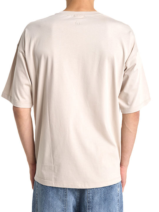 T-shirt Μπεζ