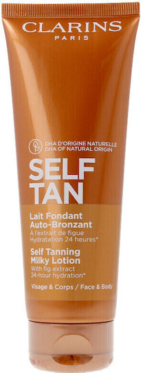 Clarins Milky Self Tanning Lotion Body 125ml