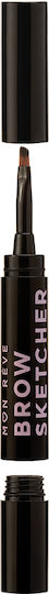 Mon Reve Brow Sketcher Creion Pentru Sprâncene 03 Light