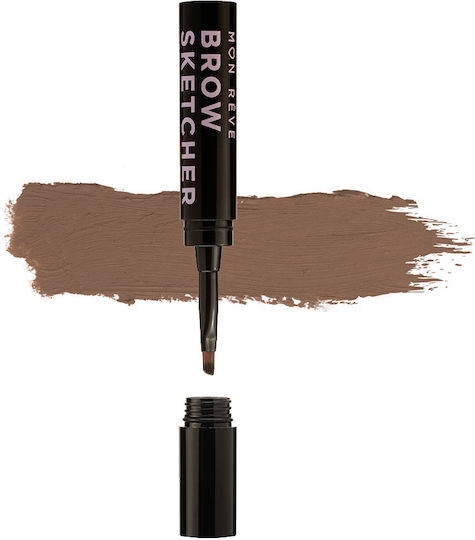 Mon Reve Brow Sketcher Creion Pentru Sprâncene 03 Light