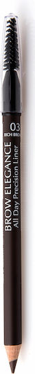 Seventeen Elegance All Day Precision Bleistift für Augenbrauen 03 Rich Brown