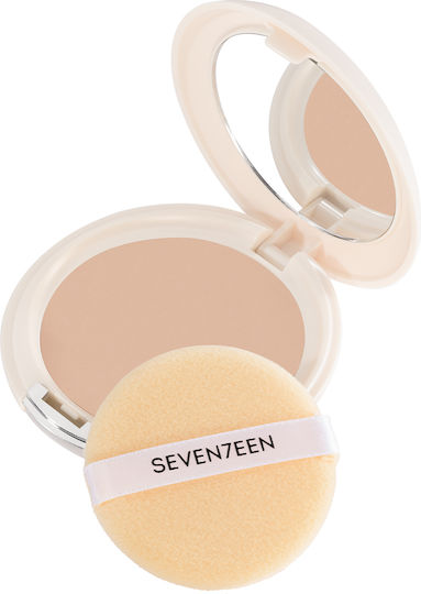 Seventeen Natural Silky Compact Powder Powder 8 Beige SPF15 12gr