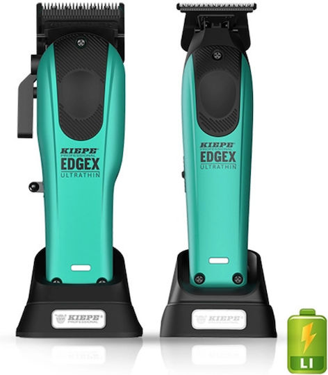 Kiepe Edgex Combo Set Σετ Κουρευτικής Μηχανής Τιρκουάζ