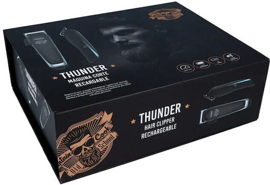 Captain Cook Thunder Επαναφορτιζόμενη Κουρευτική Μηχανή Μαύρη 06666
